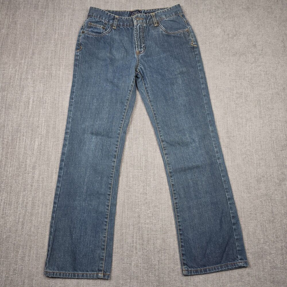 Lucky Brand Billy Straight Leg Jeans Size 18 Boys Fits Womens 28x28 Medium Wash